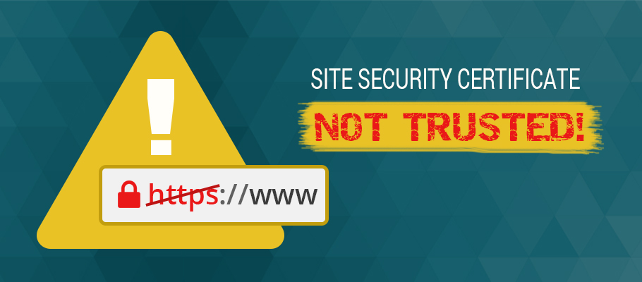 ssl certificate not trusted