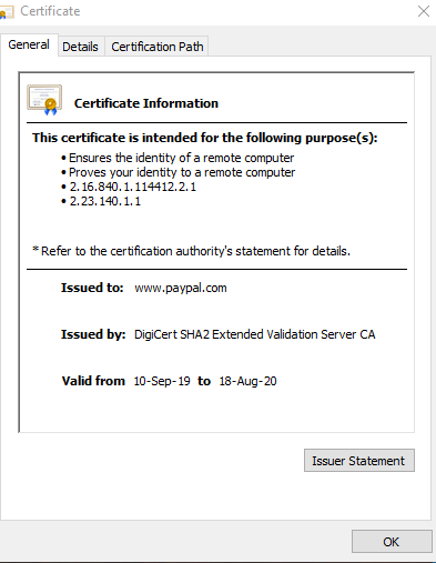 how to view ssl certificate details in chrome 77