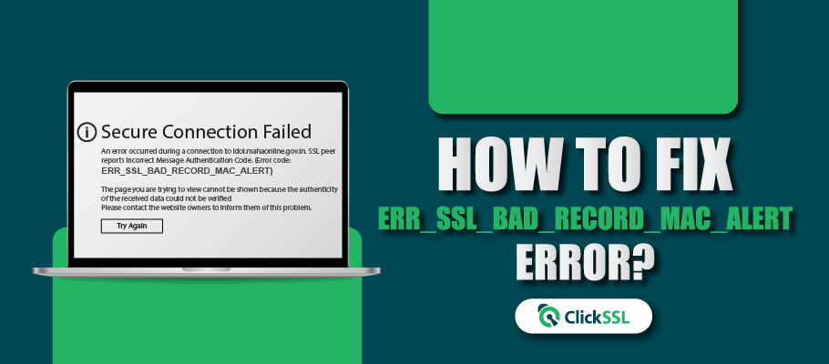 err ssl bad record mac alert error