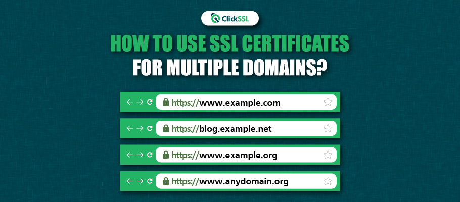 how to use ssl certificates for multiple domains