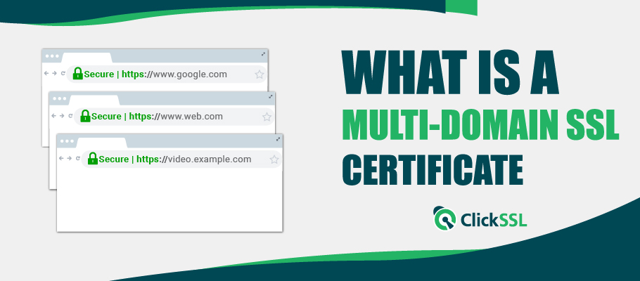 what is multi domain ssl certificate