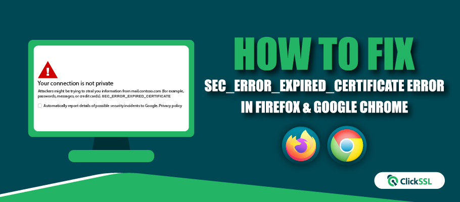 sec error expired certificate error