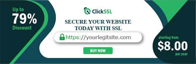 clickssl promotional blog banner