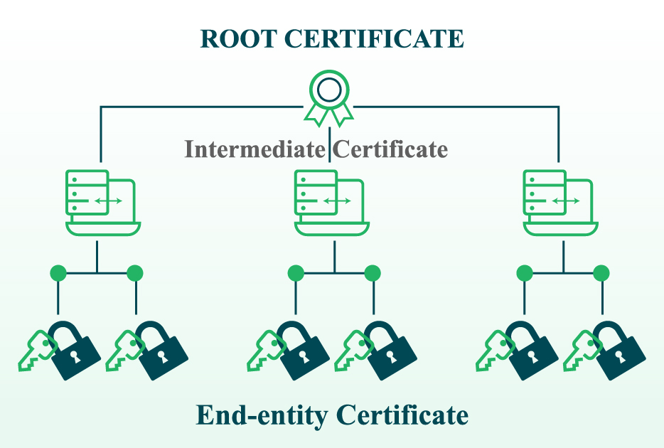 certificate chain of trust