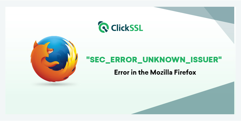 sec error unknown issuer