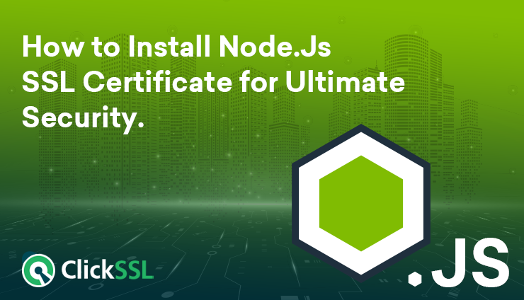 how to install node js ssl certificate