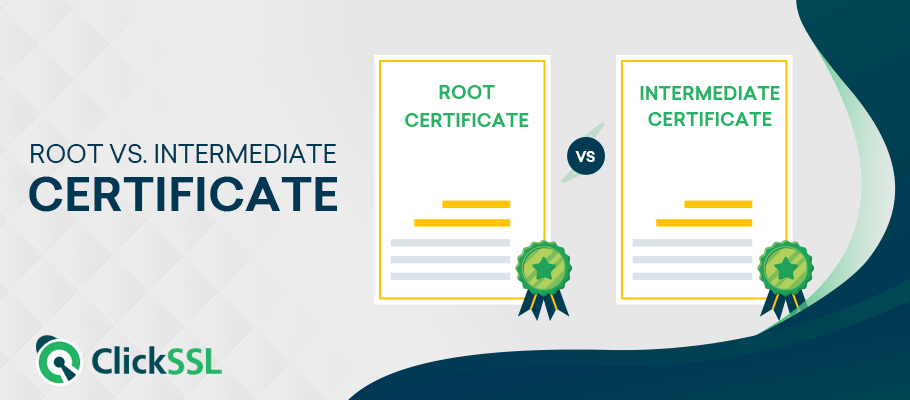 root certificate vs intermediate certificate
