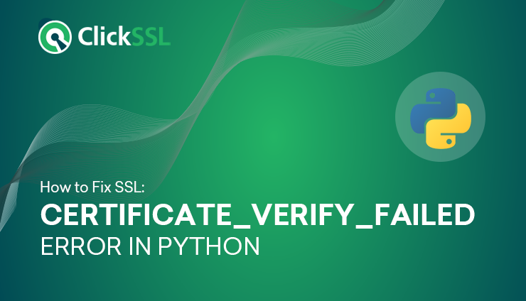 ssl certificate verify failded error in python