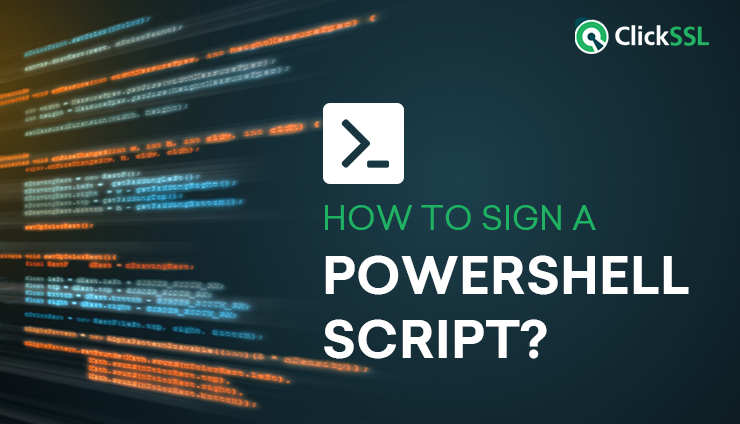 how to sign a powershell script