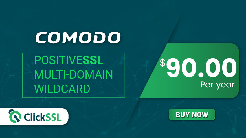 comodo positivessl multi domain wildcard